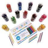 Creatistics Coloured Pencils - Box of 240 - Modern Teaching Aids NZ