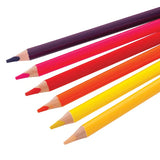 Creatistics Jumbo Triangular Coloured Pencils- Box of 144 - Modern Teaching Aids NZ