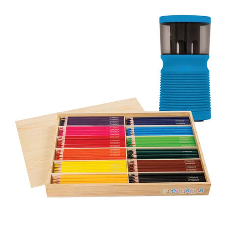 Jumbo Pencil & Electric Sharpener Value Pack - Modern Teaching Aids NZ