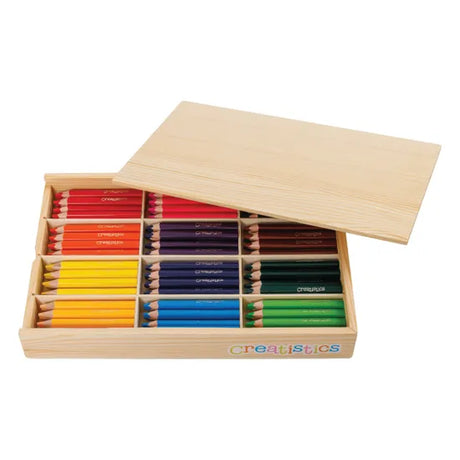Creatistics Half Sized Pencils - Box of 144 - Modern Teaching Aids NZ