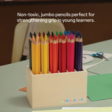 Creatistics Jumbo Triangular Coloured Pencils- Pack of 60 - Modern Teaching Aids NZ