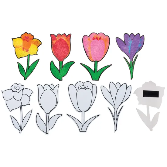 Sand Art Flowers - Pack of 20 - Modern Teaching Aids NZ