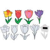 Sand Art Flowers - Pack of 20 - Modern Teaching Aids NZ