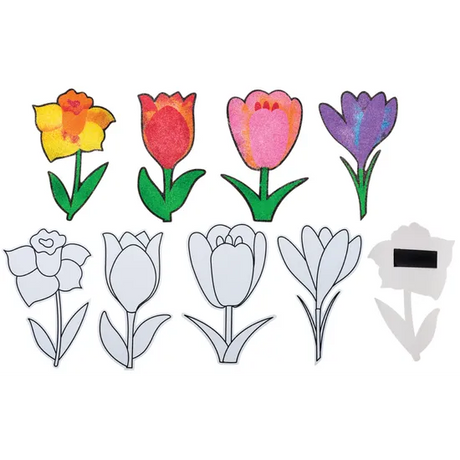 Sand Art Flowers - Pack of 20 - Modern Teaching Aids NZ