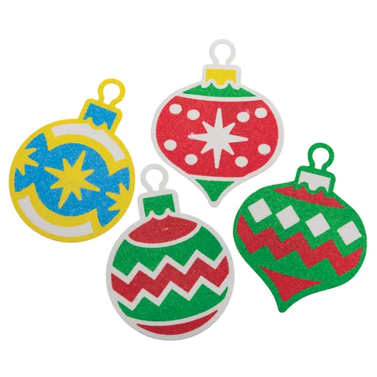 Christmas Sand Art Baubles - Pack of 20 - Modern Teaching Aids NZ