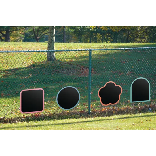 Creatistics Outdoor Shape Chalkboards - Set of 4