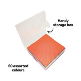 Pattern Paper Squares 15cm 60gsm - Pack of 500 - Modern Teaching Aids NZ