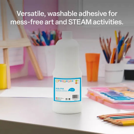Creatistics PVA Washable School Glue 1L - Modern Teaching Aids NZ