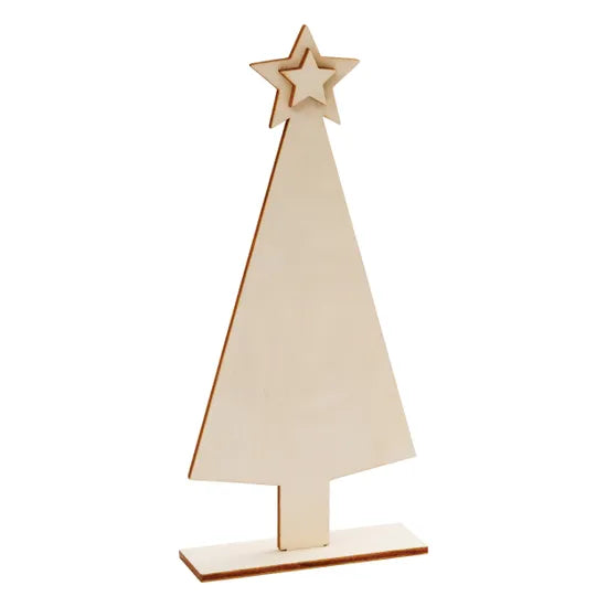 Wooden Christmas Tree - Pack of 10 - Modern Teaching Aids NZ