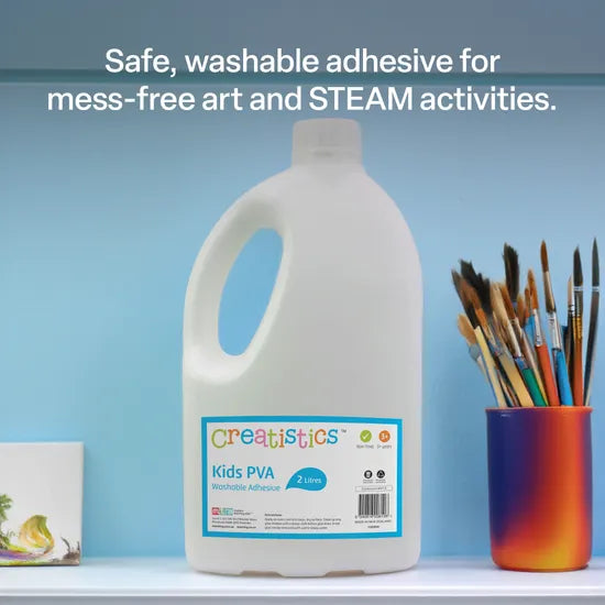 Creatistics Kids PVA - 2 Litres - Modern Teaching Aids NZ