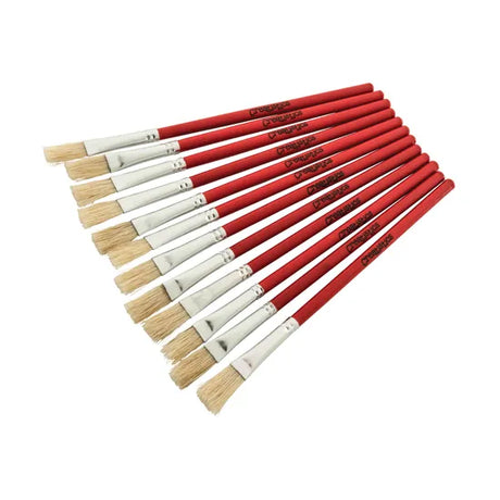 Creatistics Paste Brushes / Paint Brushes Pack 12 - Modern Teaching Aids NZ