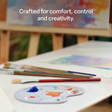 Creatistics Paste Brushes / Paint Brushes Pack 12 - Modern Teaching Aids NZ