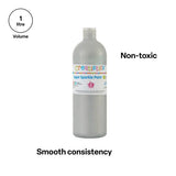 Creatistics Super Sparkle Paint 1 L - Silver - Modern Teaching Aids NZ
