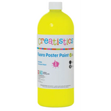 Fluoro Poster Paint 1L - Yellow - Modern Teaching Aids NZ