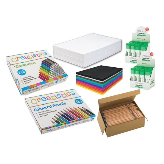 Classroom Essentials Art & Craft Kit - Modern Teaching Aids NZ