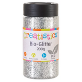 Bio-Glitter Silver - 200g - Modern Teaching Aids NZ