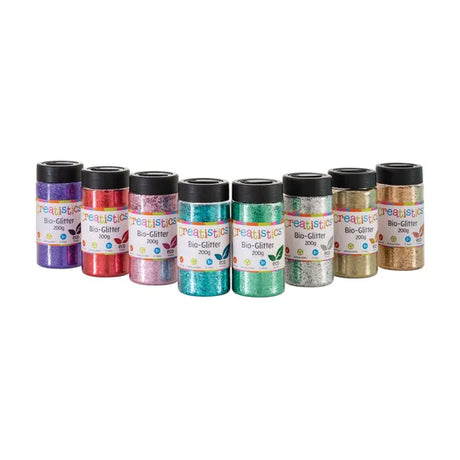 Bio-Glitter - Set of 8 - Modern Teaching Aids NZ