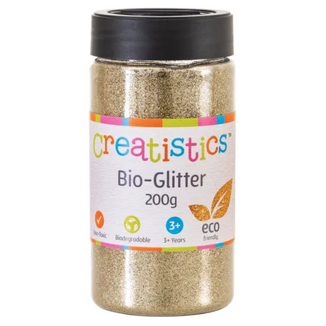 Bio-Glitter Gold - 200g - Modern Teaching Aids NZ