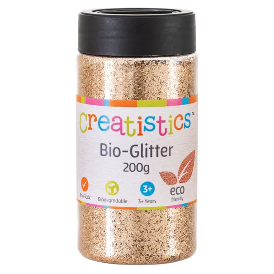 Bio-Glitter Rose Gold - 200g - Modern Teaching Aids NZ