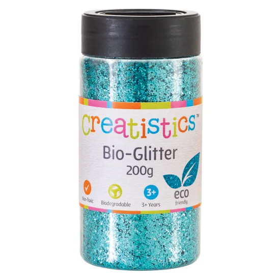 Bio-Glitter Blue - 200g - Modern Teaching Aids NZ