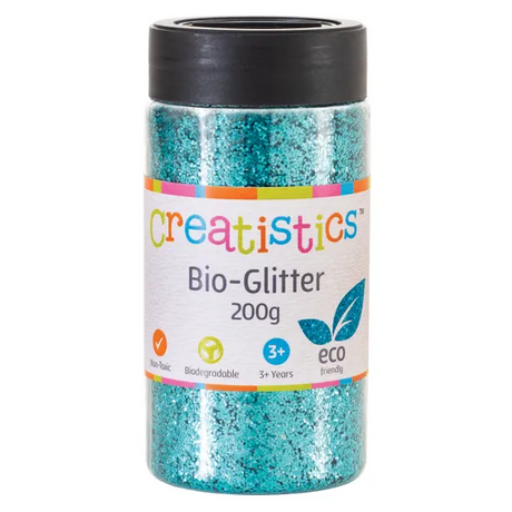Bio-Glitter Blue - 200g - Modern Teaching Aids NZ
