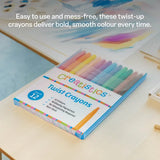 Creatistics Twist Crayons - Pack of 12 - Modern Teaching Aids NZ