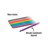 Creatistics Twist Crayons - Pack of 12 - Modern Teaching Aids NZ