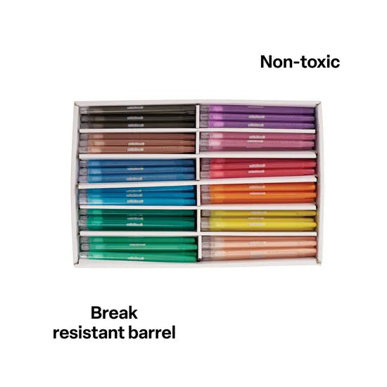 Creatistics Twist Crayons - Pack of 120 - Modern Teaching Aids NZ