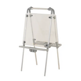 Creatistics Aluminium Easel Double - Clear - Modern Teaching Aids NZ
