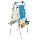 Creatistics Aluminium Easel Double - Clear - Modern Teaching Aids NZ