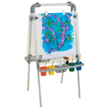 Creatistics Aluminium Easel Double - Clear - Modern Teaching Aids NZ