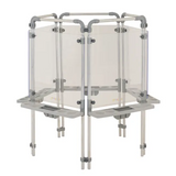 Creatistics Aluminium Easel Triple - Clear - Modern Teaching Aids NZ