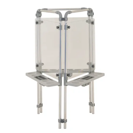 Creatistics Aluminium Easel Triple - Clear - Modern Teaching Aids NZ