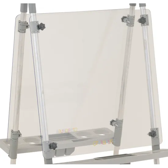 Creatistics Square Easel Board - Clear - Modern Teaching Aids NZ