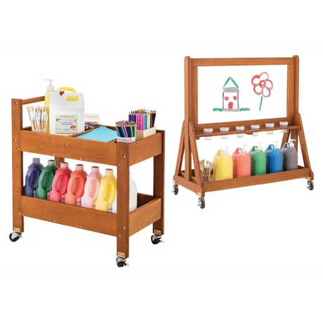 Creatistics Outdoor Artist Painting Wall & Trolley - Modern Teaching Aids NZ
