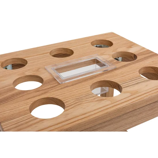 Paint Pot Table - 8 Hole - Modern Teaching Aids NZ