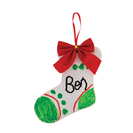 Ceramic Stocking - Pack of 10 - Modern Teaching Aids NZ