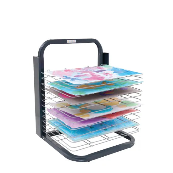 Creatistics Table Top Drying Rack - 12 Shelves