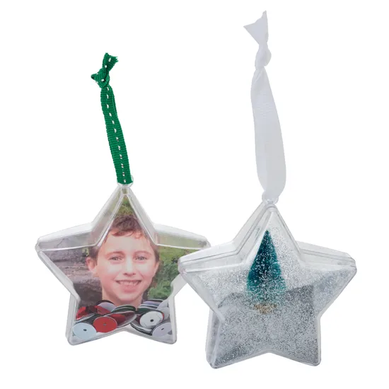 Plastic Star Ornament - Pack of 10 - Modern Teaching Aids NZ