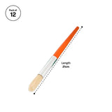 Creatistics Round Bristle Paint Brushes Short- Pack of 12 - Modern Teaching Aids NZ