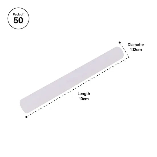 High Temp Glue Sticks (11.2 x 100 mm) - Pack of 50 - Modern Teaching Aids NZ