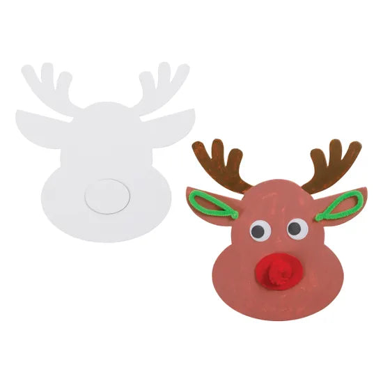 Cardboard Reindeer - Pack of 10 - Modern Teaching Aids NZ