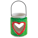 Porcelain Heart Lantern - Pack of 6 - Modern Teaching Aids NZ