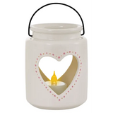 Porcelain Heart Lantern - Pack of 6 - Modern Teaching Aids NZ