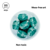 Creatistics Dough - Green 900g Tub - Modern Teaching Aids NZ