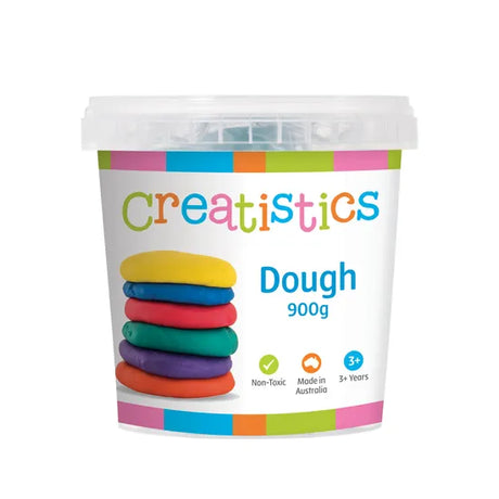 Creatistics Dough - Green 900g Tub - Modern Teaching Aids NZ