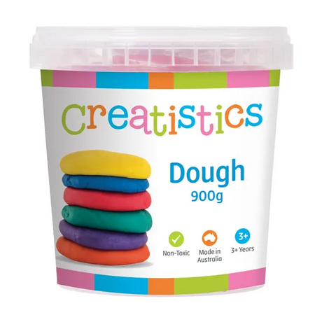 Creatistics Dough - Orange 900g Tub - Modern Teaching Aids NZ