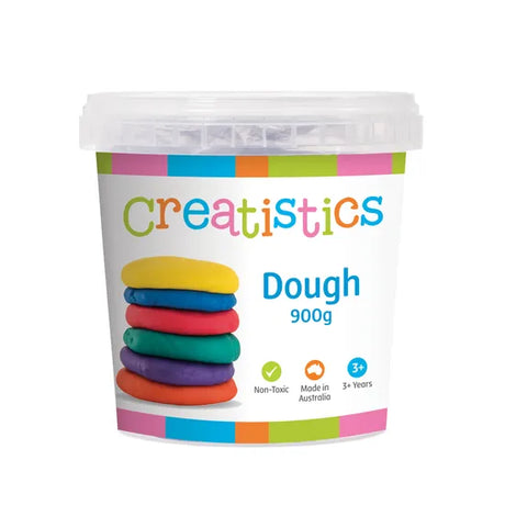 Creatistics Dough - Purple 900g Tub - Modern Teaching Aids NZ