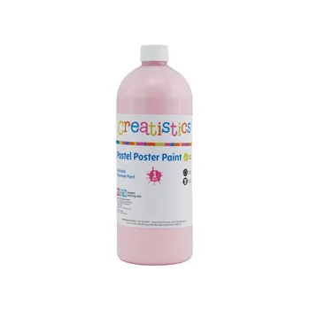 Creatistics Pastel Paint 1L - Pink - Modern Teaching Aids NZ