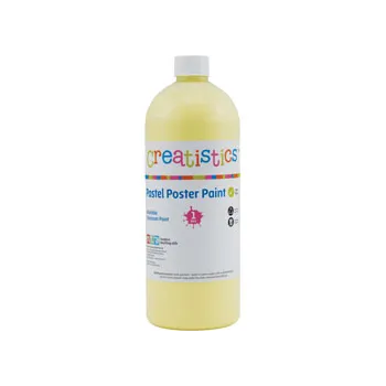 Creatistics Pastel Paint 1L - Yellow - Modern Teaching Aids NZ